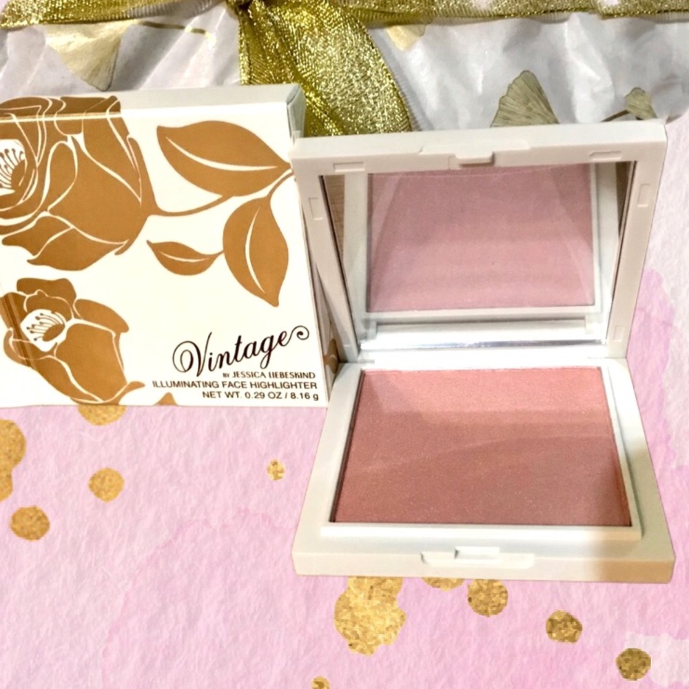 STUNNING Crystal Pink Highlighter Vintage by Jessica Liebeskind *BNIB